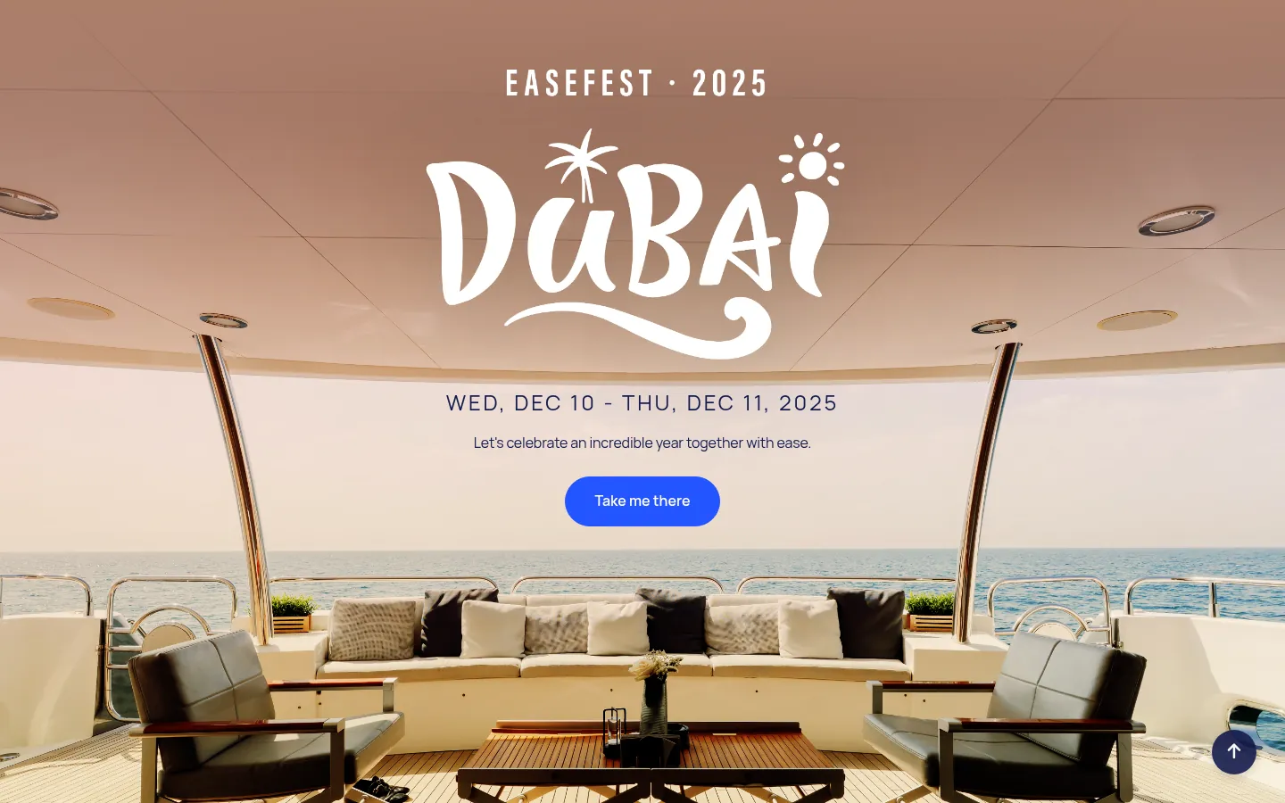 Top of the EaseFest Dubai 2025 event page