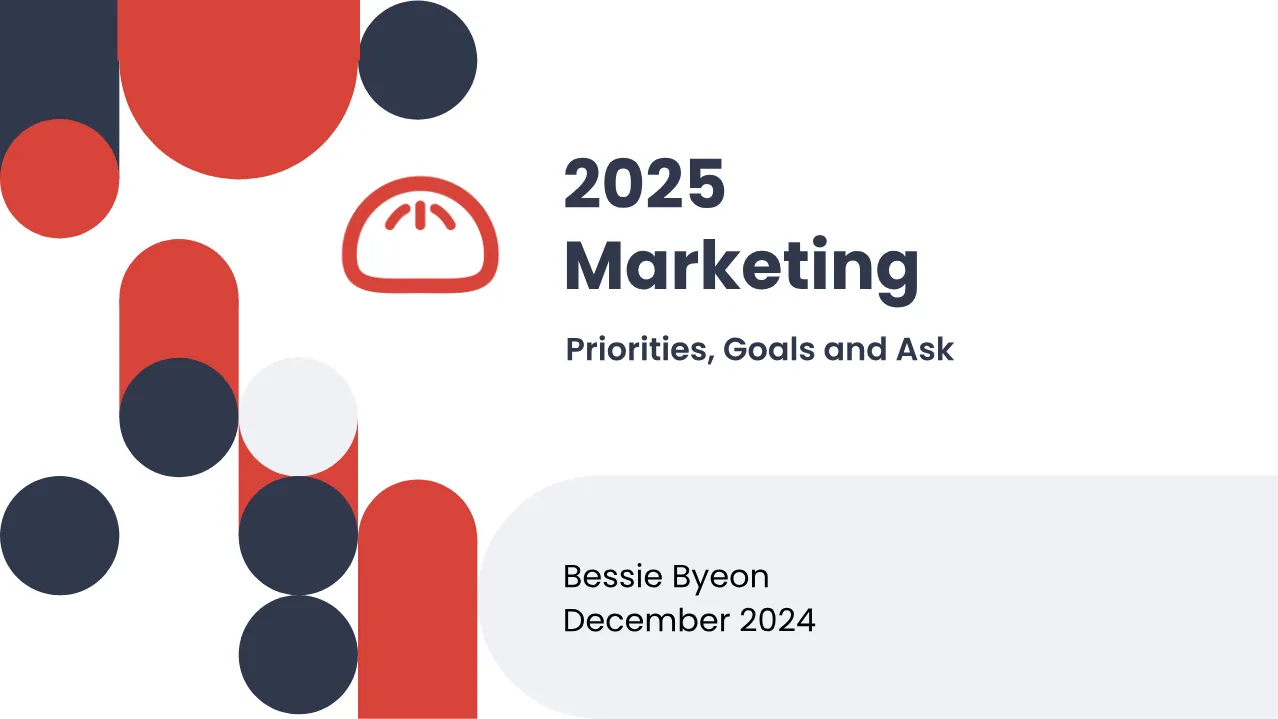 Momos 2025 Marketing plan cover